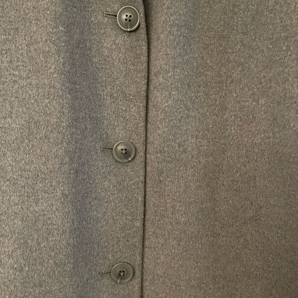 GAP Grey Wool Coat - Picture 3 of 6